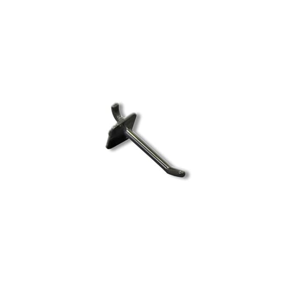 2" Plastic Hook: 0.287" Dia., PK50